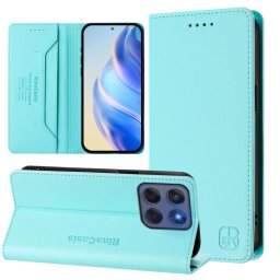 RINA Felhajtható tok Motorola Edge 60 / Edge 60 Fusion készülékhez, világoskék
