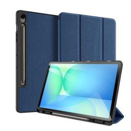 DUX DOMO Összecsukható tok Samsung Galaxy Tab S10 FE+ készülékhez, kék