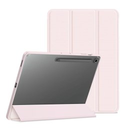DUX TOBY Flip tok Samsung Galaxy Tab S10 FE+ készülékhez – rózsaszín