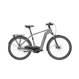 Bergamont E-Horizon N5e FH Belt férfi E-bike matt titanium silver 52cm