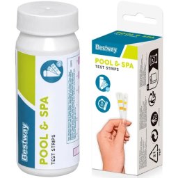 Bestway vízelemző teszter pH Cl Ta 50db tesztcsík 58142 (DOBOZOS VÁLTOZAT)