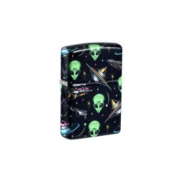 Zippo 46561, Alien földönkívüli design, 540 matt színes öngyújtó