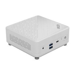 MSI PC Cubi 5 12M-263BEU - Intel Core i5-1235U, 2x SODIMM DDR4, 1x 2.5" 1x M.2, WI-FI BT, USB, VESA, OS nélkül, fehér színű