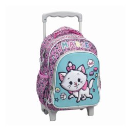 Disney Marie Dreams gurulós ovis hátizsák, táska 30 cm