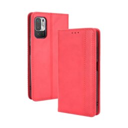 BUSINESS Wallet tok Xiaomi Redmi Note 10 5G / Poco M3 Pro piros