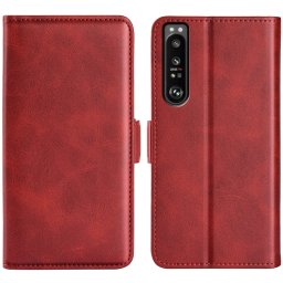 SIDE Wallet tok Sony Xperia 1 IV 5G piros