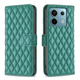 LATTICE Védőtok Xiaomi Redmi Note 13 Pro 5G / Xiaomi Poco X6 5G zöld
