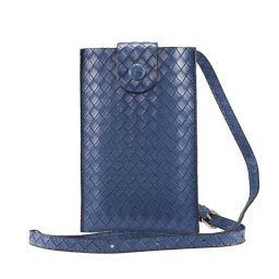 BRAIDED Univerzális mobiltelefon-tok 6. 7" -ig kék
