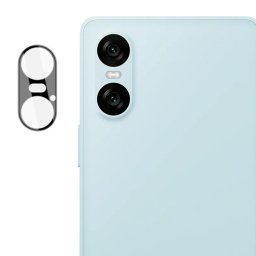 IMAK FULL COVER Üveg Sony Xperia 10 VI fényképezőgéphez fekete