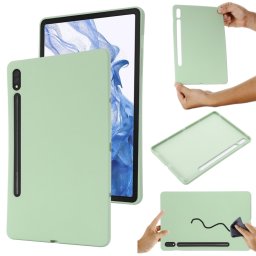 RUBBER Védőburkolat Samsung Galaxy Tab S9 készülékhez, zöld