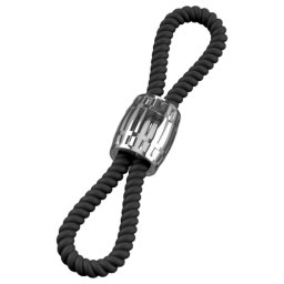 Rebel Cock Strap - állítható dupla péniszhurok szilikonból (87 g)