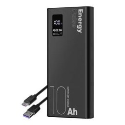 CSOMAG:ME EnergyPulse Powerbank 10000mAh 22.5W fekete