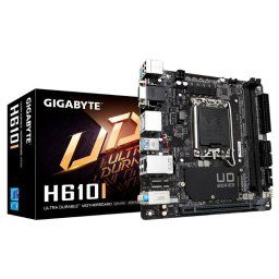 GIGABYTE MB Sc LGA1700 H610I, Intel H610, 2xDDR5, 2xDP, 1xHDMI, 1xVGA, Mini-ITX, Mini-ITX