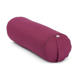Bolster ECO hengerpárna tönköly töltettel - Aubergine - Bodhi