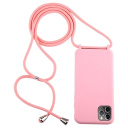 ROPE Borító zsinórral Apple iPhone 11 Pro rózsaszín