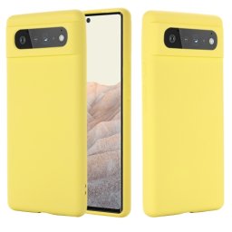 RUBBER Gumi borítás Google Pixel 6 sárga