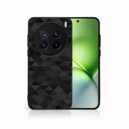MY ART Védőburkolat Vivo X200-hoz Pro 5G BLACK HÁROMSZÖGÖK (232)