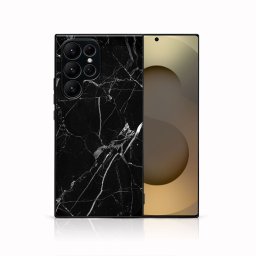 MY ART Védőtok Samsung Galaxy S25 Ultra 5G BLACK MARBLE (142) készülékhez