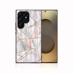 MY ART Védőtok Samsung Galaxy S25 Ultra 5G PINK MARBLE (143) készülékhez
