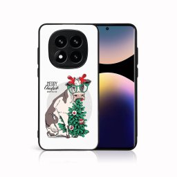 MY ART Karácsonyi dizájnnal ellátott tok Xiaomi Redmi Note 14 Pro+ 5G MERRY CHRISTMAS (074)