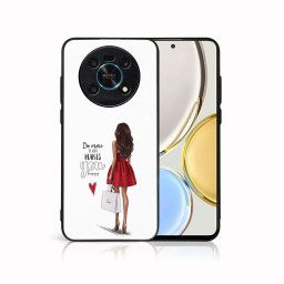 MY ART Védőtok Honor Magic4 Lite 5G RED DRESS (137) készülékhez