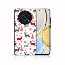 MY ART Karácsonyi dizájnú Honor Magic4 Lite 5G DEER (068) védőtok
