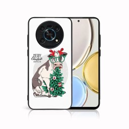 MY ART Karácsonyi dizájnnal ellátott Honor Magic4 Lite 5G MERRY CHRISTMAS (074) telefonvédő