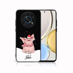 MY ART Karácsonyi dizájnnal ellátott Honor Magic4 Lite 5G LET IT SNOW (075) védőtok