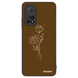 ULTIMATE CASE Xiaomi Mi 10T Pro - készülékre - Brown flowers
