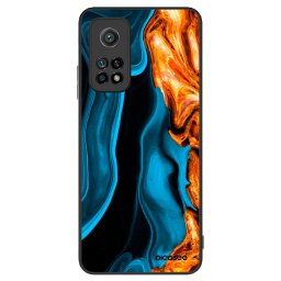 ULTIMATE CASE Xiaomi Mi 10T Pro - készülékre - Gold blue
