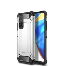 TOUGH Védőburkolat Xiaomi Mi 10T / Mi 10T Pro ezüst