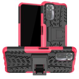 STAND Extra strapabíró tok Xiaomi Redmi Note 10 / Note 10S rózsaszín