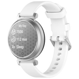SILICONE Cserélhető szíj Garmin Lily 2 aktív fehérre