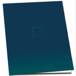 PULSE Füzet, tűzött, A4, kockás, 52 lap, PULSE "Dark Colours"