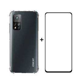 ENKAY Átlátszó burkolat + 3D üveg Xiaomi Mi 10T / Mi 10T Pro