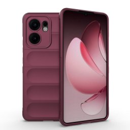 STEPS Védőburkolat Oppo Reno13 F 5G bordó színben