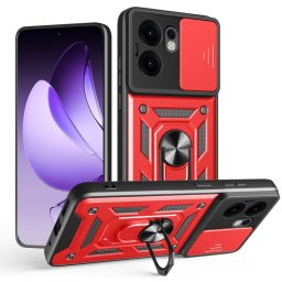 RING CAMERA Borító tartóval Oppo Reno13 F 5G piros