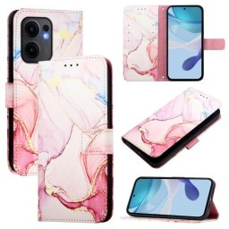 ART MARBLE Pénztárca tok Oppo Reno13 F 5G ROSE GOLD készülékhez