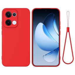 RUBBER Védőtok Oppo Reno13 5G piros