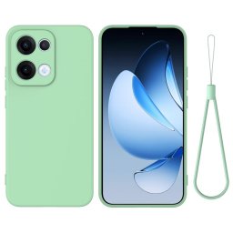 RUBBER Védőtok Oppo Reno13 5G zöld színben