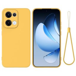RUBBER Védőburkolat Oppo Reno13 5G sárga