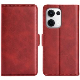 SIDE Pénztárca tok Oppo Reno13 5G piros színben