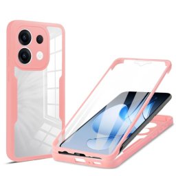 DUAL Kétoldalas borító fóliával Oppo Reno13 5G rózsaszín