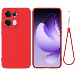 RUBBER Védőburkolat Oppo Reno13 Pro 5G piros