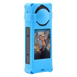 PULUZ Szilikon tok Insta360 X5 akciókamerához, kék