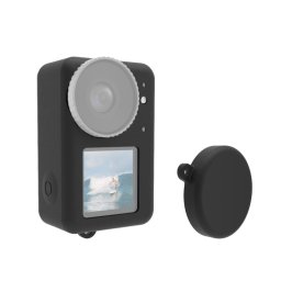 PULUZ Szilikon tok DJI Osmo Action 5 Pro / Osmo Action 4 / Osmo Action 3 akciókamerához, fekete