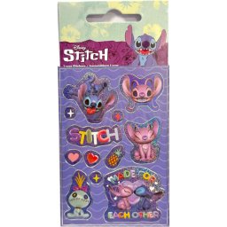 Disney Lilo és Stitch, A csillagkutya Made for each other hologramos matrica szett Nr1