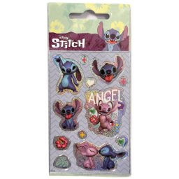 Disney Lilo és Stitch, A csillagkutya Kiss hologramos matrica szett Nr2