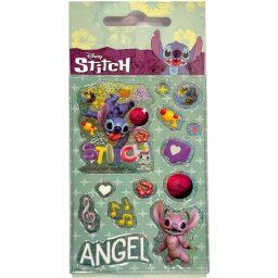Disney Lilo és Stitch, A csillagkutya Angel hologramos matrica szett Nr3