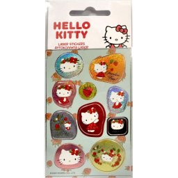 Hello Kitty Garden hologramos matrica szett Nr5
